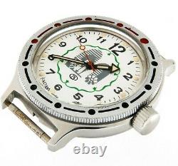 Vostok Wostok Amphibian Diver 200m Urss Soviet Russe Hommes Wrist Watch 2209 Rare