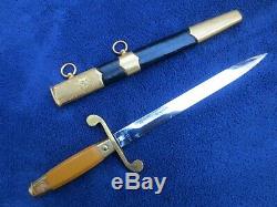 Ww2 Originale Russian Style Armée Soviétique Dagger Et Fourreau Excellent Etat
