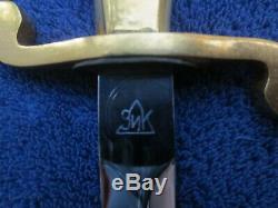 Ww2 Originale Russian Style Armée Soviétique Dagger Et Fourreau Excellent Etat
