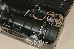 Zenit Es Photo-sniper Complete Set Vintage Urss Russe Slr 35mm Photogun Caméra