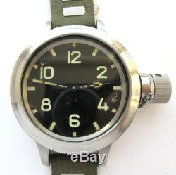 Zlatoust 191chs Russie Wrist Watch Montre De Plongée Militaire Ussr Original